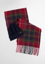 Barbour - Set regalo con berretto Swinton e sciarpa Galingale - MGS0079 TN69 - Tadolini Abbigliamento