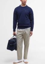 Barbour - Essential Tisbury crew-neck jumper - MKN0844 NY91 - Tadolini Abbigliamento