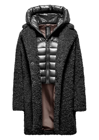 Bomboogie - Odessa Overcoat - Long coat in faux shearling - CW6570TSFC6 90 - Tadolini Abbigliamento