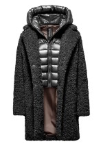 Bomboogie - Odessa Overcoat - Long coat in faux shearling - CW6570TSFC6 90 - Tadolini Abbigliamento