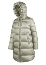 Bomboogie - Geneva jacket - Piumino lungo in nylon lucido - CW6630TDLC6 535 - Tadolini Abbigliamento
