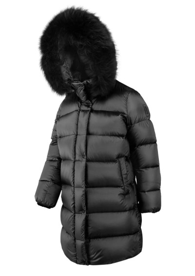 Bomboogie - Piumino lungo in nylon lucido con finitura ciré - CW786PTDLC6 - Tadolini Abbigliamento