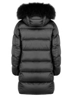 Bomboogie - Piumino lungo in nylon lucido con finitura ciré - CW786PTDLC6 - Tadolini Abbigliamento