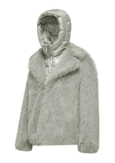 Bomboogie - Paris Coat - Short faux fur coat - GW9148TFRL6 - Tadolini Abbigliamento