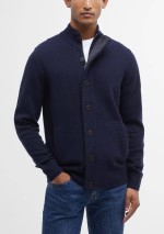 Barbour - Essential elbow-patch cardigan - MKN0731 NY91 - Tadolini Abbigliamento