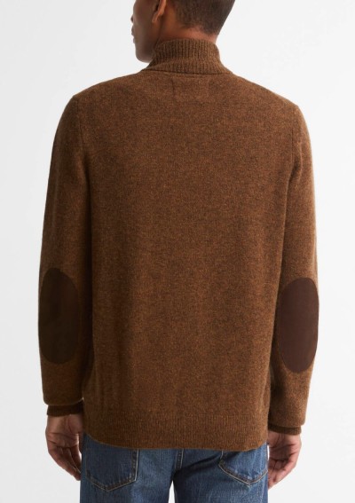 Barbour - Maglione con zip Patch - MKN0731 OR51 - Tadolini Abbigliamento