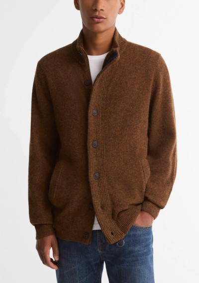 Barbour - Maglione con zip Patch - MKN0731 OR51 - Tadolini Abbigliamento