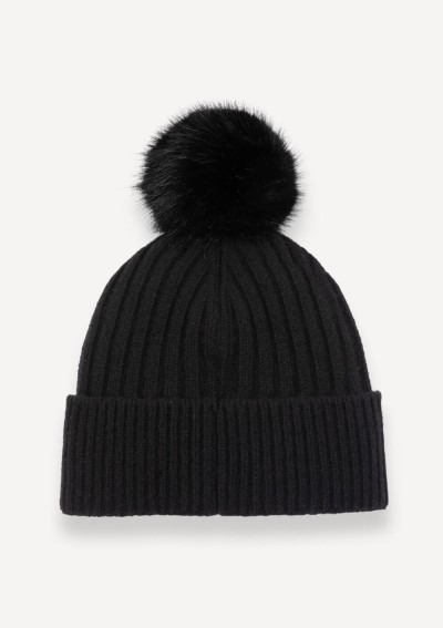 Colmar Originals - Hat with faux fur pompom - 48000015E - Tadolini Abbigliamento