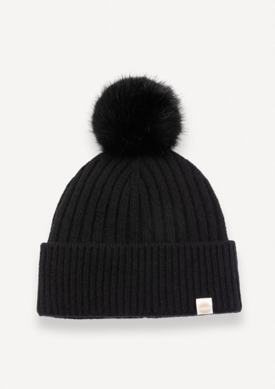 Colmar Originals - Hat with faux fur pompom - 48000015E - Tadolini Abbigliamento