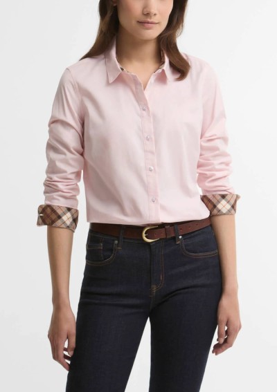 Barbour - Derwent regular long-sleeved oxford shirt - LSH1409 PI18 - Tadolini Abbigliamento