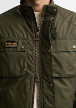 Barbour International - Winter Merton waxed jacket - MWX2601 - Tadolini Abbigliamento