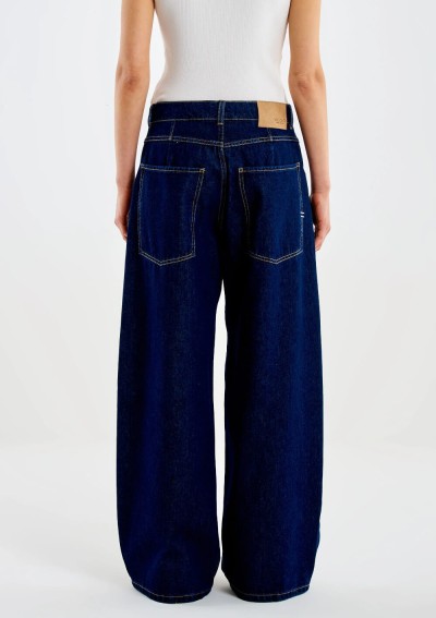 Vicolo - Icon Mia baggy denim rinse jeans - DAC5057 - Tadolini Abbigliamento