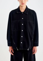 Vicolo - Zip-up denim jacket - DAC5015 - Tadolini Abbigliamento