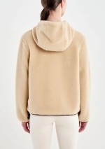 Vicolo - Teddy fabric jacket with chest pocket - TAC0356 - Tadolini Abbigliamento