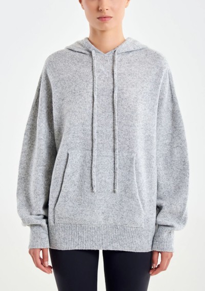 Vicolo - Felpa in lana con cappuccio - 7AC7027 - Tadolini Abbigliamento